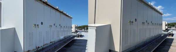 サビ劣化修復剤施工例１